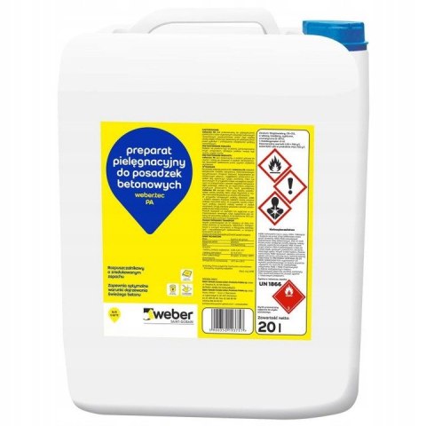 Weber TEC PA impregnat do posadzek betonowych 20 l