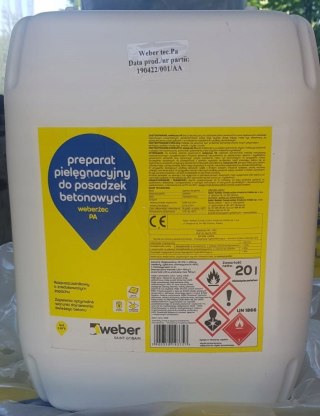 Weber TEC PA impregnat do posadzek betonowych 20 l