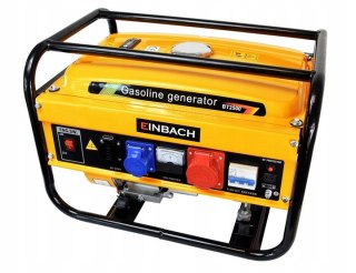 Agregat prądotwórczy 3 fazowy EINBACH 5500 W 12/230/400V 7,5 KM AVR+