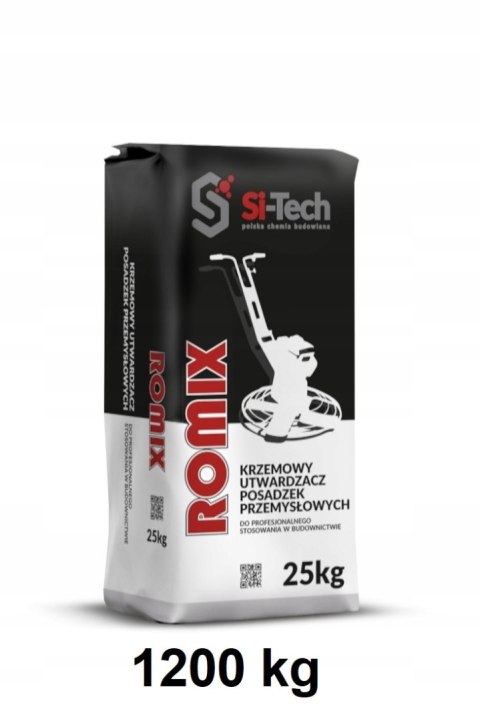 KRZEMOWA posypka utwardzająca do betonu ROMIX 1200