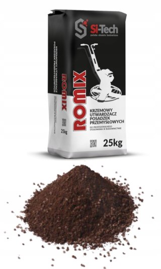 Posypka utwardzająca do betonu posadzki - BRĄZOWA