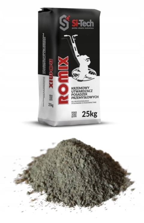 Posypka utwardzająca do betonu posadzki JASNOSZARA