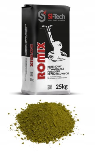 Posypka utwardzająca do betonu posadzki - ŻÓŁTA