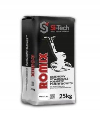 Posypka utwardzająca krzemowa korundowa utwardzacz do posadzki ROMIX 25 kg
