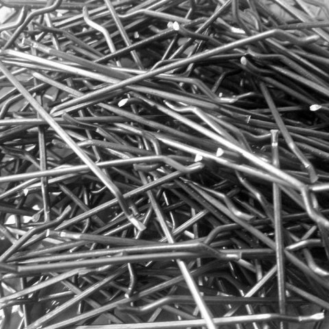 Zbrojenie rozproszone włókna włókno stalowe do betonu posadzek 50/1 - 25 kg