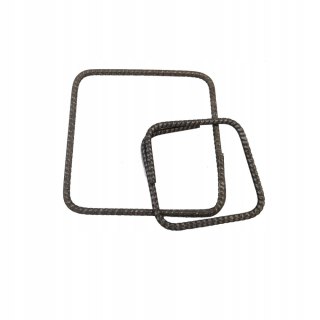 50x Strzemiona fi 6 mm 18x18 zbrojeniowe jarzemka budowlane pręt żebrowany