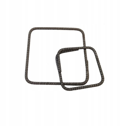 50x Strzemiona fi 6 mm 30x30 zbrojeniowe jarzemka budowlane pręt żebrowany