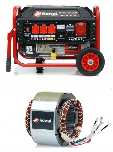Agregat prądotwórczy KOWAL A8 POLSKI 7 KM 5,2 kW