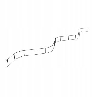 Dystans stalowy ZET 150 mm 1,2 mb - 25 sztuk