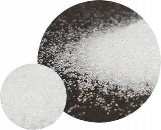 Granulat szklany - ścierniwo szklane ostrokrawędziowe kruszone szkło 25 kg