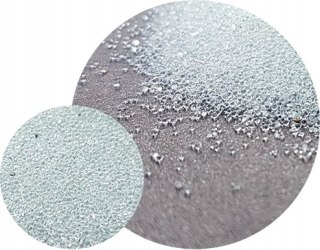 Mikrokulki szklane kulki okrągłe ścierniwo gładkie 25 kg 70-110 um