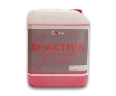 Si-Active Concrete Clean zmywacz zasadowy do gruntownego czyszczenia oraz usuwania silnych zabrudzeń do posadzek betonowych 5 l