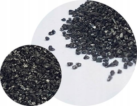 Węglik krzemu czarny karbokorund ostrokrawędziowy granulacje 25 kg F 22